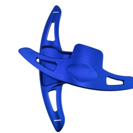 sumaikeji for Ford Explorer/Taurus 2013-2019, Ford Edge 2011-2014 Car Steering Wheel Paddle Shift Extension Lever(Blue)