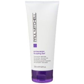Paul Mitchell Extra-Body Sculpting Gel - Strengthening Hair Gel Ideal for Fine Hair, Styling Gel for Shine and Control, No Gluing, 200 ml