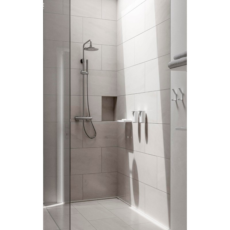 Zone Denmark Rim Wall Mounted Soap Dispenser Diameter 8.5 cm