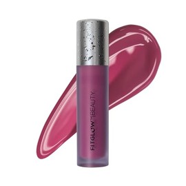 FITGLOW Beauty - Lip Colour Serum | Vegan, Woman-Owned Clean Beauty (Dahlia - Plum Mauve)
