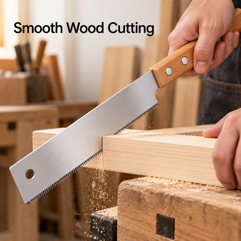 Japanese Style Hand Saw for Woodworking – Flexible Pull Saw