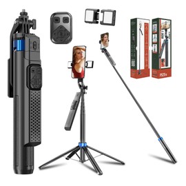 Eynshoo Tripie para Celular, Selfie Stick, Tripode para Celular 180CM Metal, con Control Remoto Inalámbrico Integrado para TIK Tok o Fotografía, Tripode Compatible para dji, Cámara, Móviles