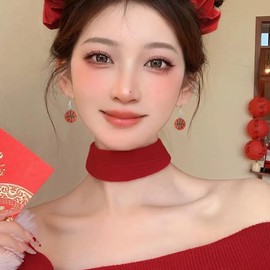 Crystal Rhinestone Basketball Drop Dangle Earrings Set for Players, Lovers, Fans - Women Girls Hook Earring