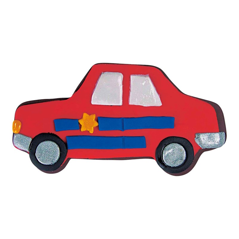 Staedter Car Shape Cookie Cutter, Stainless Steel, 4 cm