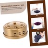 BIUDECO Portable Copper Moxibustion Box Cover Anti-Scald Moxa Therapy Tool