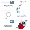 SHMZK Car Gearbox Keychain, Six Speed Manual Transmission Keychain, Creative