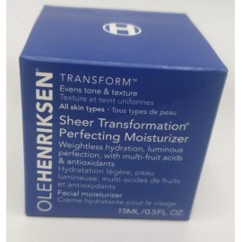 Ole Henriksen Sheer Transformation Perfecting Moisturizer 15ml/0.5 oz New in Box