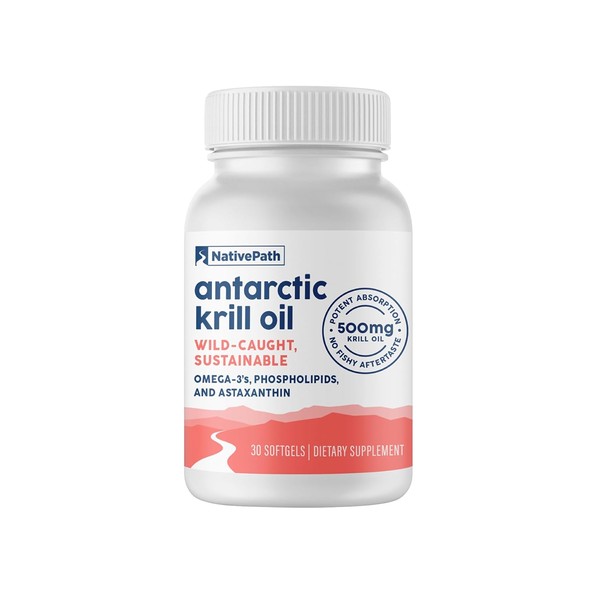 NativePath Aceite de krill antrtico cidos grasos omega-3 sostenibles capturados