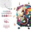 Wooden Puzzles for Adults - Challenging Dragon in Moonlight Adult