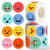 Eideos 1500 PCS Smiley Face Stickers 8 Styles Incentive Stickers