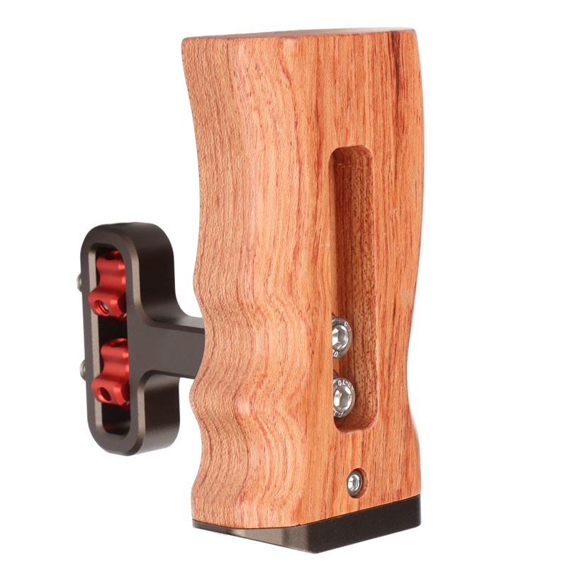 Universal Side Wooden Handle Grip Natural Adjustable Brazilian Wood Side