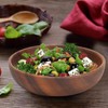 Wooden Snack Bowl, Smooth Surface Wood Serving Bowls for Hotel