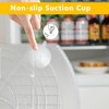 ROWNYEON Lazy Susan Turntable Organizer for Large Refrigerator, 360° Rotate