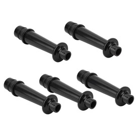 Pack of 5 Melodica Short Tube Plastic Melodica Mouthpiece Compatible with 37-key Pianica Melodica