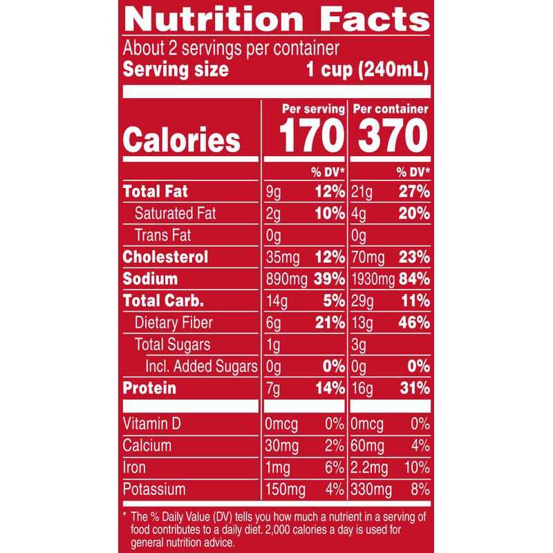 Campbell's Chunky Soup, Creamy Chicken & Dumplings, 18.8 oz