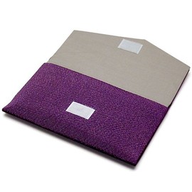Butsudanya Takita Shoten Rosary Bag (With Prayer Beads), Premium Crepe, Purple (Length 3.7 inches (9.5 cm) x Width 5.9 inches (15 cm) ◆ Convenient to Carry / Prayer Beads Case, Prayer Bead Bag