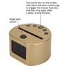 Acrylic Cartoon Night Light Dual Power Supply Alarm Clock Perpetual