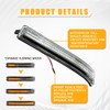 OTnhaee LED Side Mirror Turn Signal Lights Sequential Switchback LED