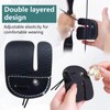 Aczyqws Archery Finger Tab, Leather Archery Finger Tab, Archery Finger