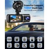 Dash Cam Front and Rear, 1080P Dash Camera for Cars,