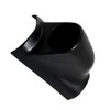 GlowShift Universal Fitment Black Single Pillar Gauge Pod Holder -