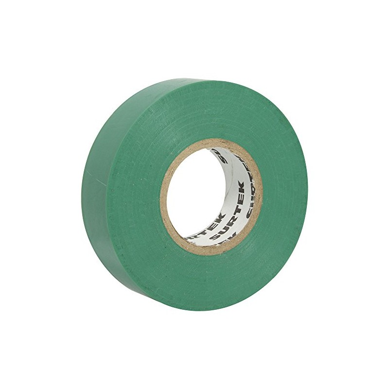 Surtek 138005 Cinta para aislar verde 19 mm x 9