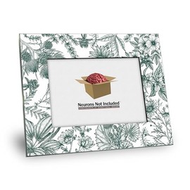Medicinal Plants Picture Frame - Holds 5x7 Photo-Overall size 8x10