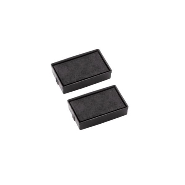 Genuine Colop E/10 Replacement Ink Pad - Twin Pack Black