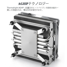 Thermalright AXP90-X47 Low Profile CPU Air Cooler 53mm Height TL-9015 Slin PWM Fan AGHP Technology for AMD:AM4/AM5/Intel 1700/1150/1151/1200 (AXP90 X47)