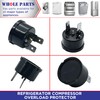 Whole Parts Refrigerator Compressor Overload Protector Part # 6750CL0001D -