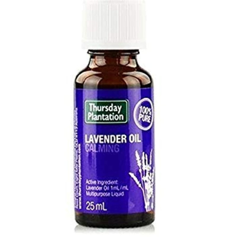 Thursday Plantation Lavender Oil 100% Pure 25ml calm, soothe and