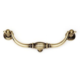 Alno Inc Tuscany 6" Bail Pull Finish: Polished Antique