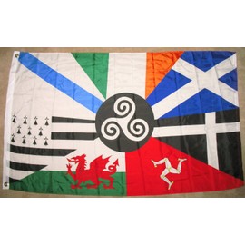 Celtic Nations Flag 3'x5' Irish Banner