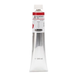 Schmincke Akademie® Oil Colour, Fine Artist Oil Paints, Ruby, 41 310 015, 200 ml Tube, Highly Lightfast, Oil Painting