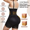 Lefun Fajas Colombianas Body Shaper Cremallera Open Bust Body