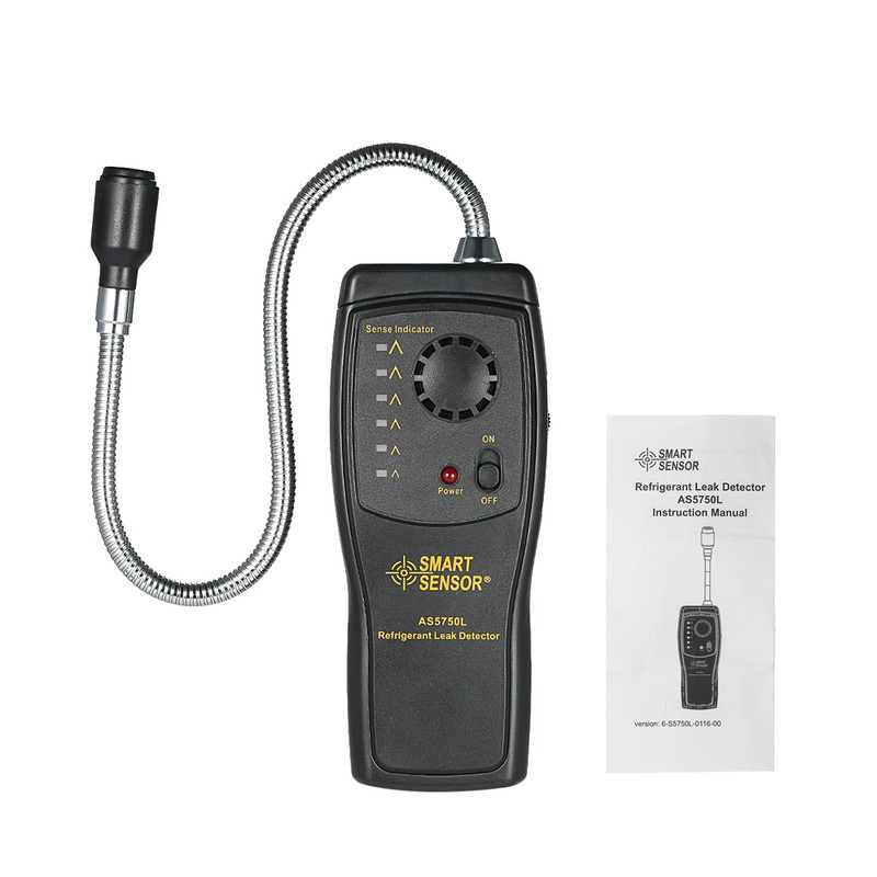 SMART SENSOR Hand-held CFCs HCFCs HFCs Halogen Gas Detector Refrigerant