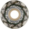 Bones Skateboard Wheels X-Shape Butterfly Effect, Size: 53, Colours: White