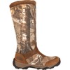 ROCKY Retraction Waterproof Side-Zip Snake Boot, Realtree Xtra, Size 9.5(M)