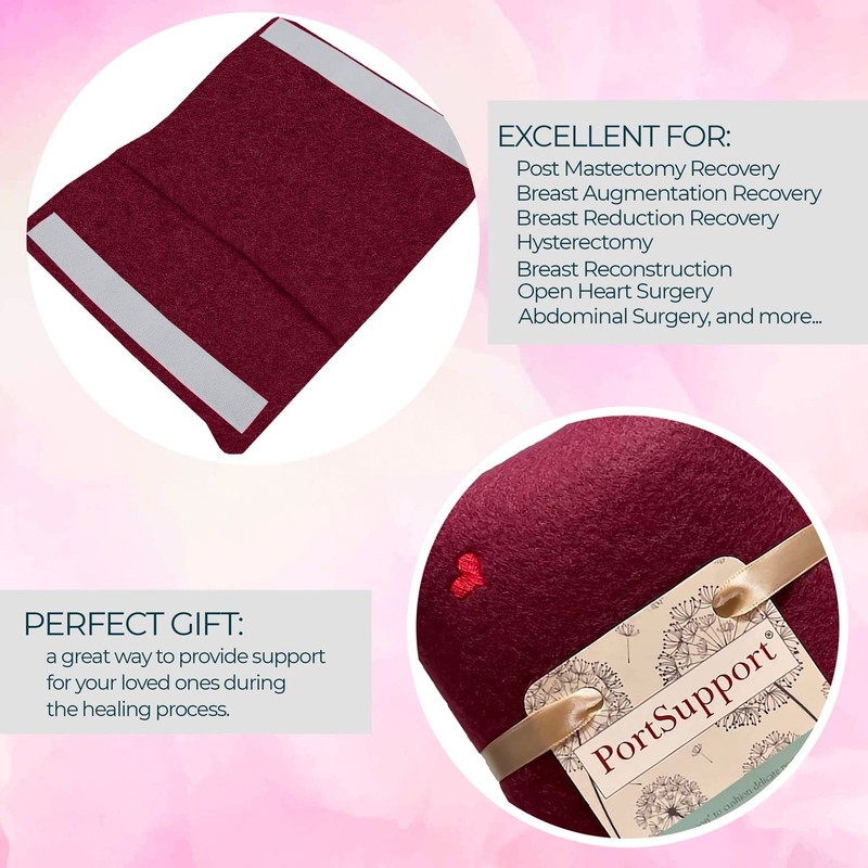 The Breast & Chest Buddy Port Support - Seatbelt Pads