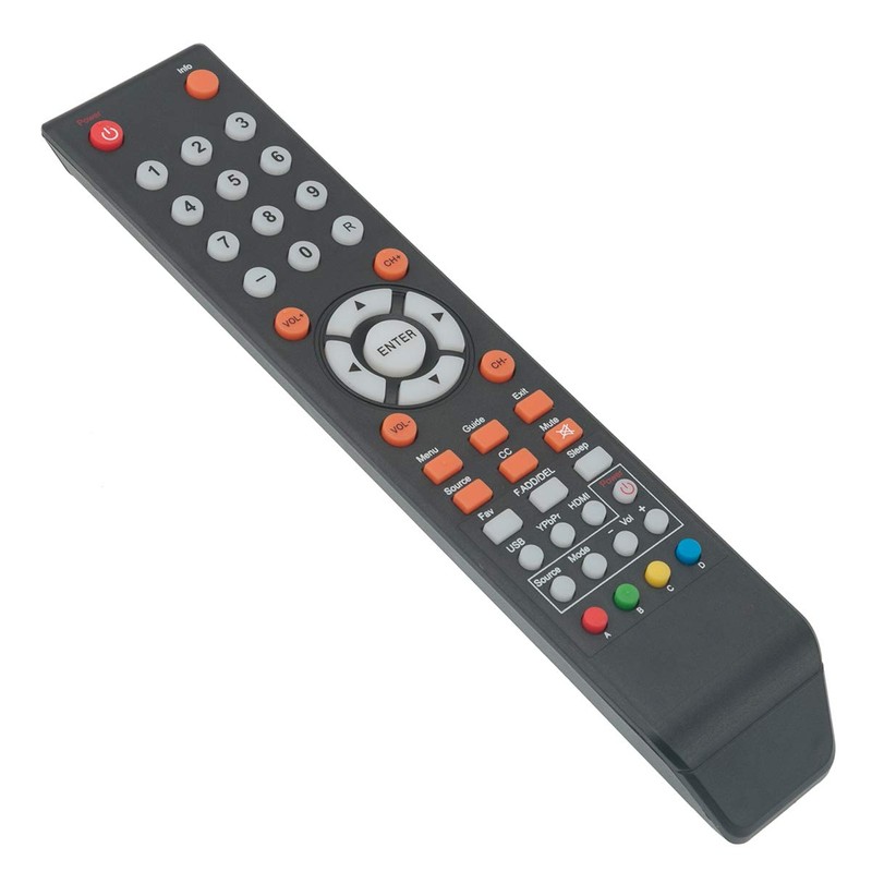 Remote Control Replacement Applicable for Sceptre TV E195BD-SR E246BD-SMQK U435CV-UMR