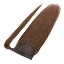 Beautyonline 50 Cm 100% Cola De Cabello De Cabello Humano En Marrón