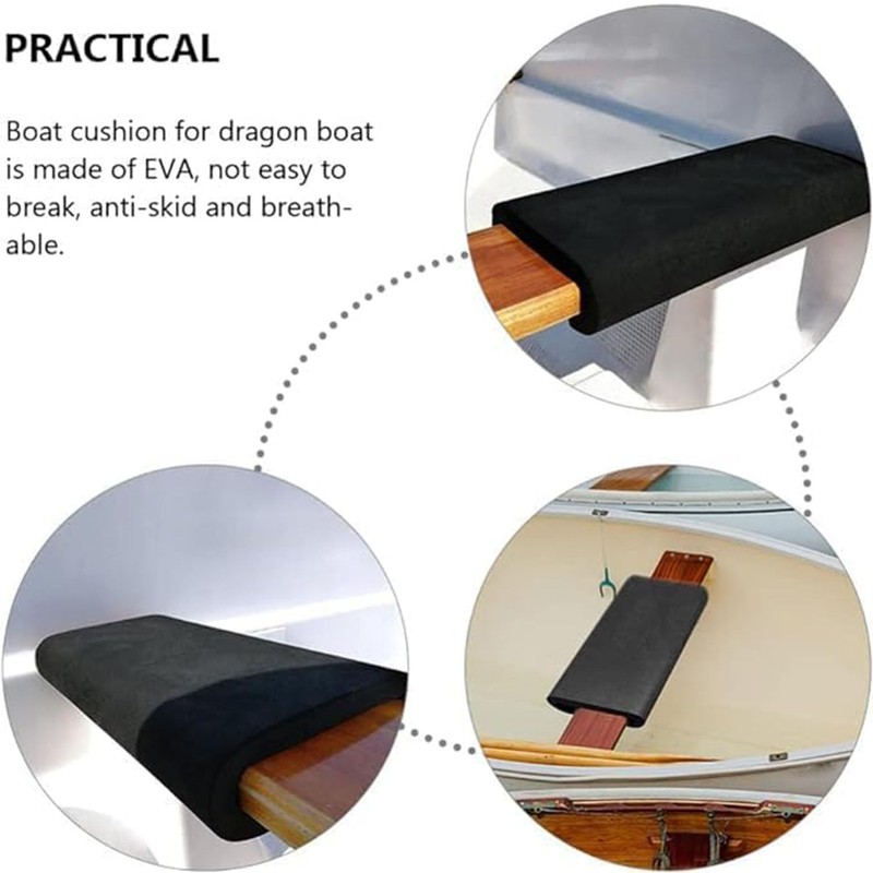 Songholee 2Pcs Dragon Boat Paddle Seat Pad Boat Cushion EVA