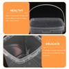 10Pcs Clear Buckets with Lids, Plastic Ice Cream Buckets with