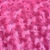 Ruth HOT Pink Cuddle Minky Rosette Soft Faux Fur Fabric