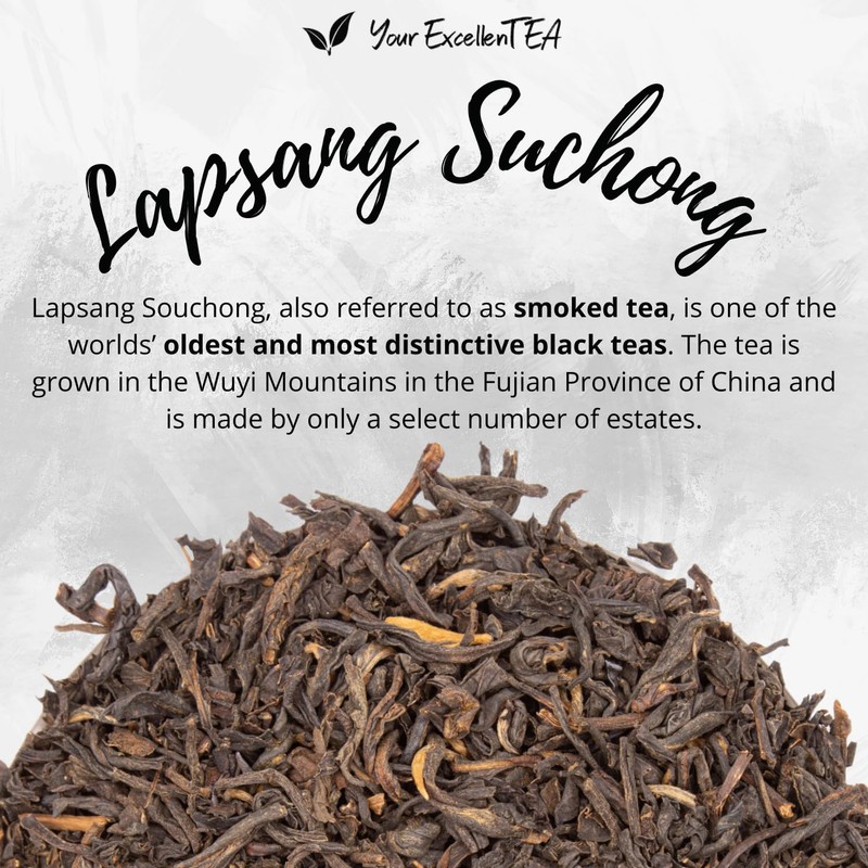 Lapsang Souchong Black Loose Leaf Tea (150g)