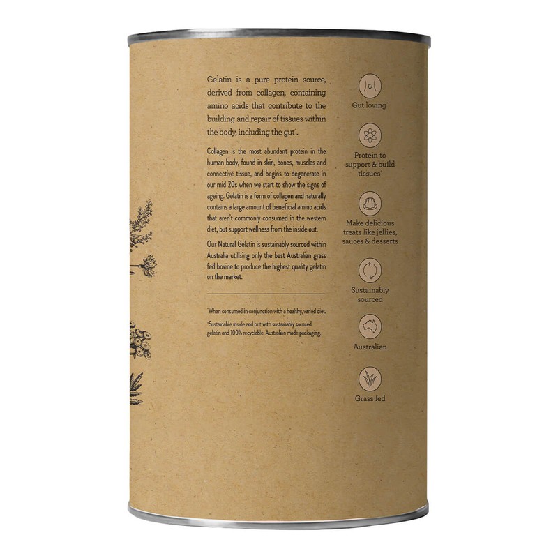 Nutra Organics Australian Gelatin, 300g