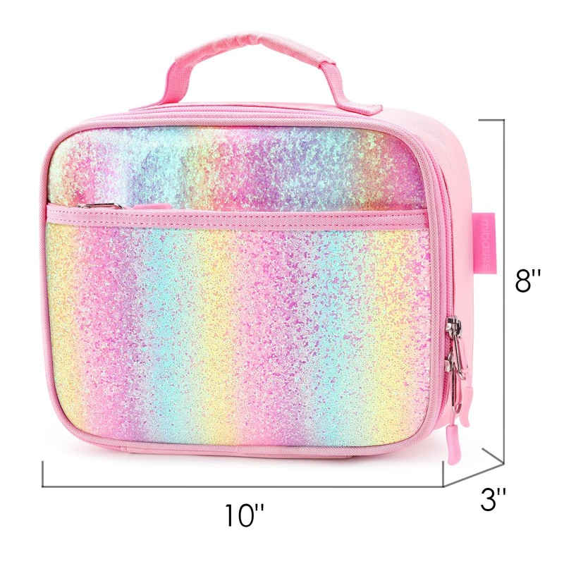 mibasies Kids Lunch Box for Girls Toddler, Insulated and Reusable