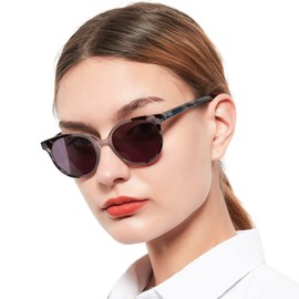 OCCI CHIARI Reading Sunglasses Women UV Protection Outdoor Reader Glasses 1.0 1.25 1.5 1.75 2.0 2.25 2.5 2.75 3.0 3.25 3.5 3.75 4.0 (Gray 4.0)