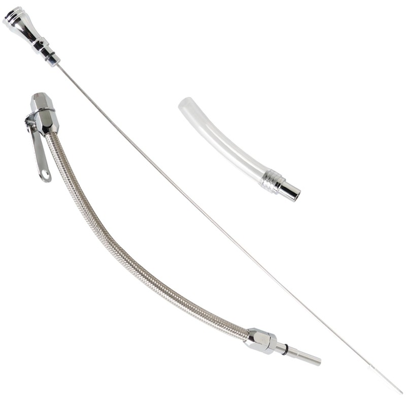 munirater LS Flexible Stainless Oil Dipstick Replacement for LSX LS1
