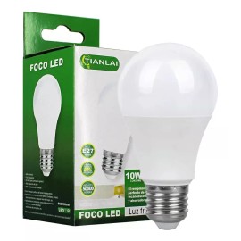 Taej 85 100 Focos 10w Led Ahorrador E27 Luz Blanca 700lm Ilumina 50w